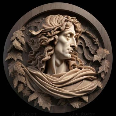 3D model sandro botticelli (STL)